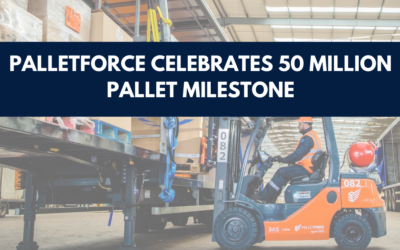 Palletforce Celebrates 50 Million Pallet Milestone