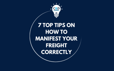 7 top tips to manifest your freight correctly