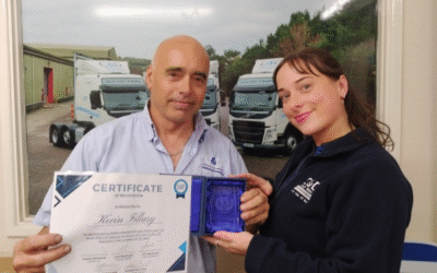 C & D South West Ltd Recognises 15 Years of Commitment and Excellence from Driver Trainer, Kevin Fillary
